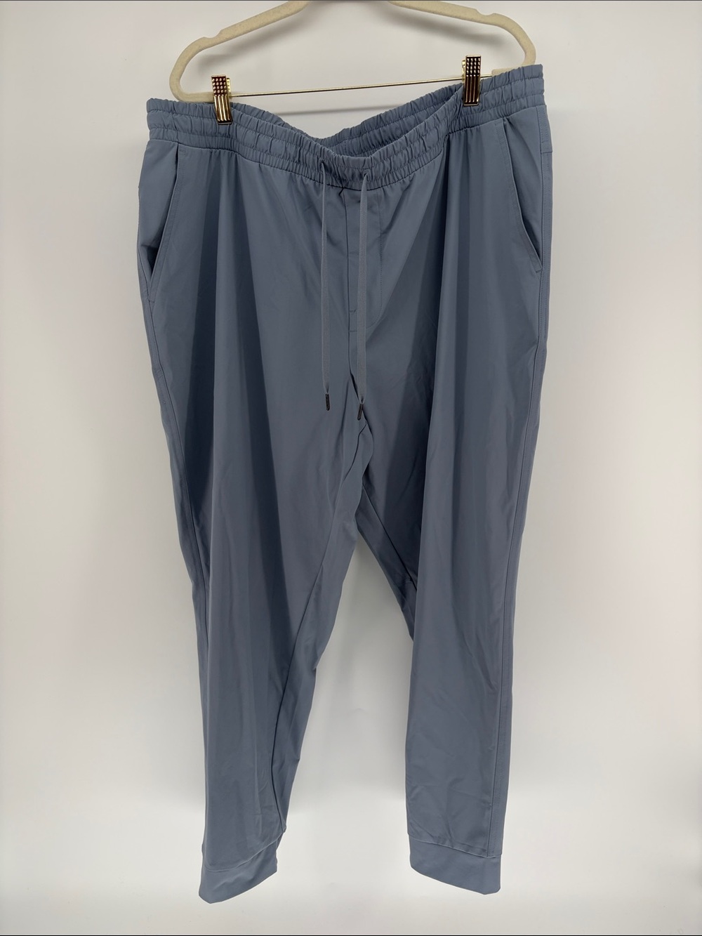 Women’s Life Is Good Lightweight Elastic Waist Performance Jogger Slate Blue XXL
